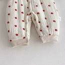 Strawberries winter jumpsuit