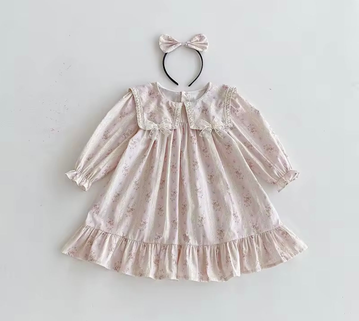 Rosie long sleeve romper/dress