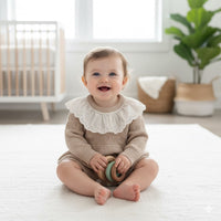 Helena knitted romper