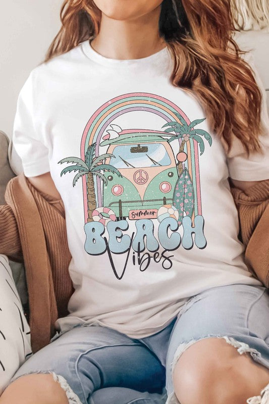 BEACH VIBES Graphic Tee