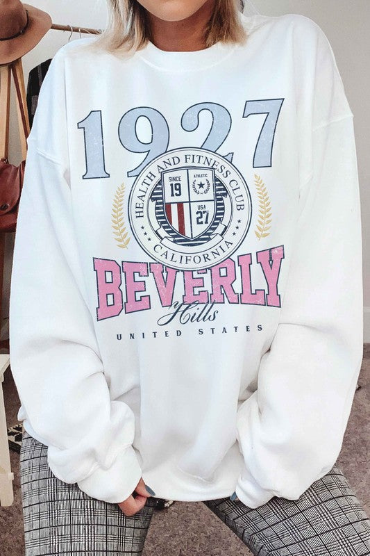 1927 BEVERLY HILLS Graphic Sweatshirt