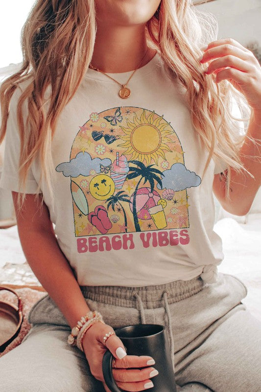 BEACH VIBES Graphic Tee