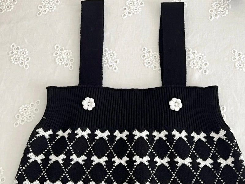 Bows knitted set