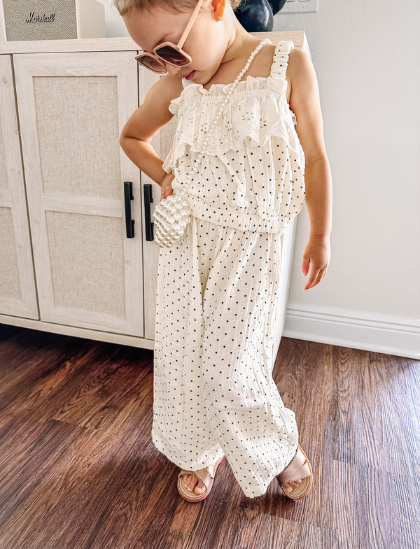 Polkat dot two piece set