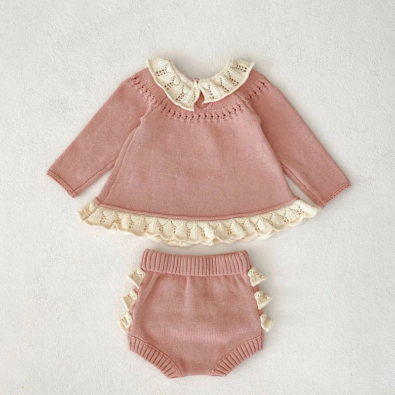 Carrie knitted set