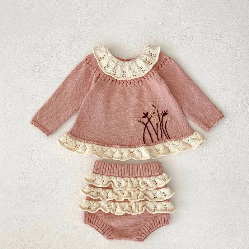 Carrie knitted set