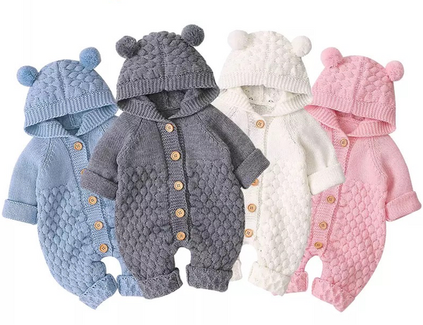 Teddy knitted jumpsuit