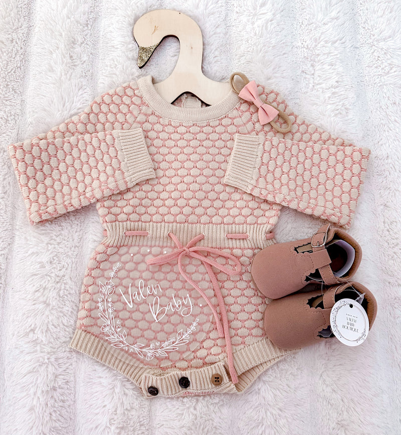 Cindy knitted romper