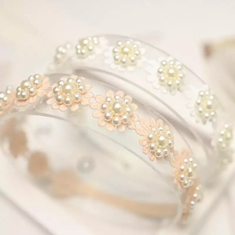 Pearls headband