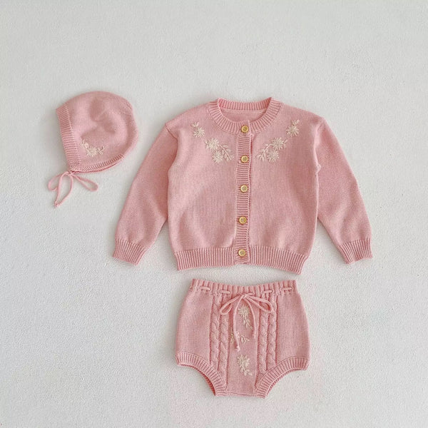 Leah knitted set