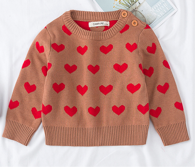Hearts mommy and me sweater