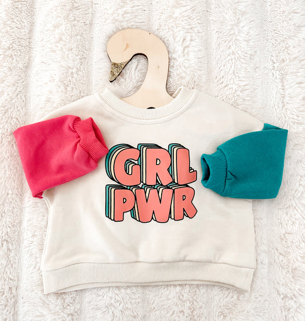 Girl power sweatshirt