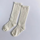 Knee high hollow socks