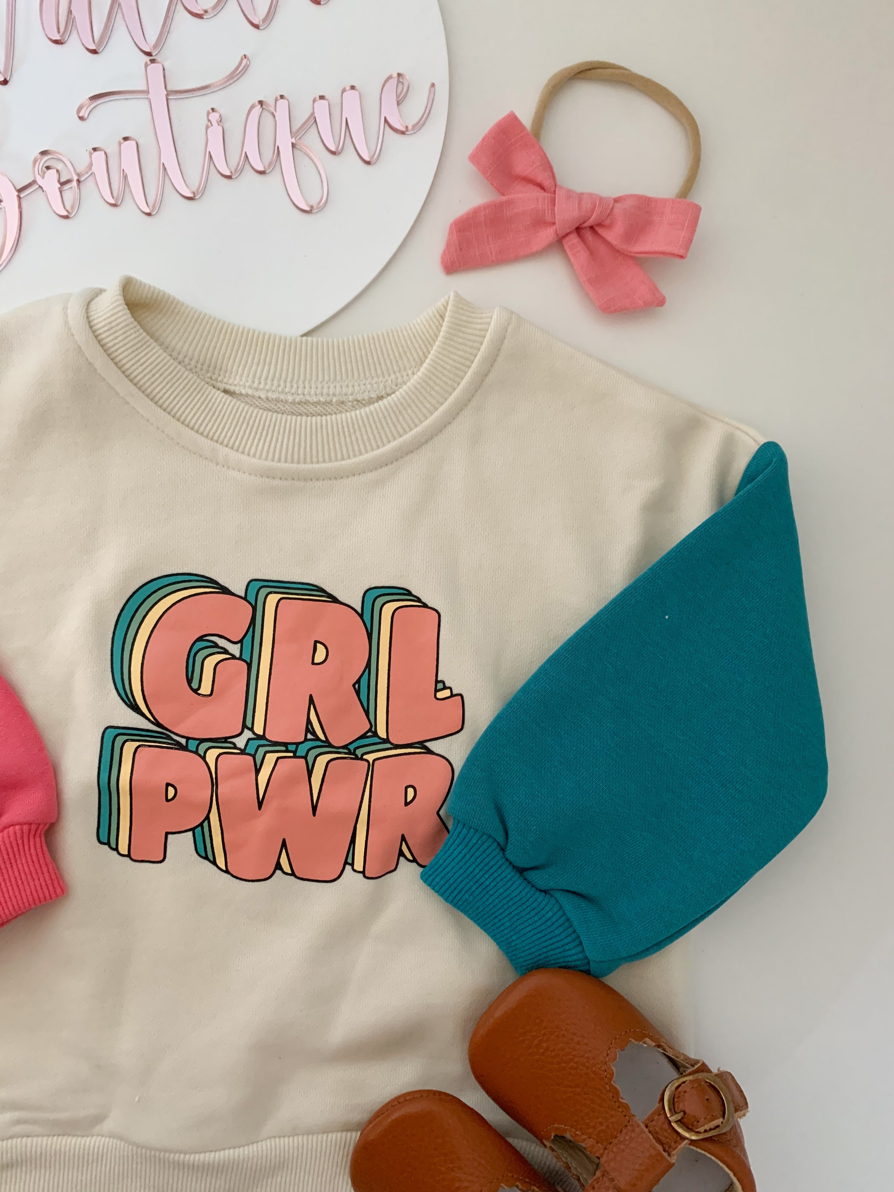 Girl power sweatshirt