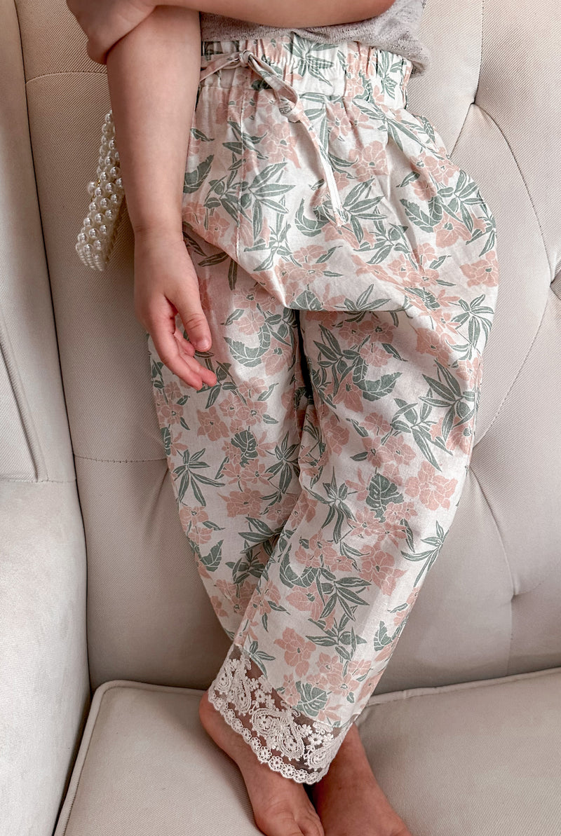 Floral beach pants
