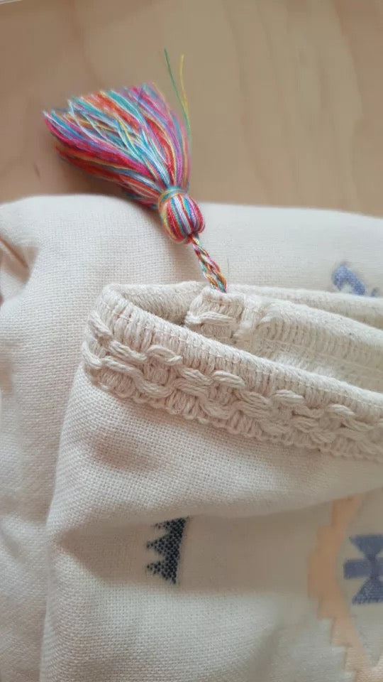 Organic Muslin baby blanket